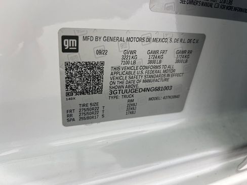 Used 2022 GMC Sierra 1500 Denali w/ Denali Reserve Package image 32