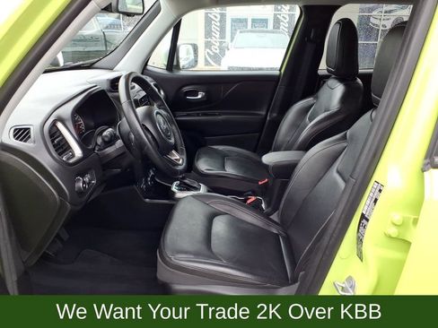Used 2018 Jeep Renegade Limited w/ UConnect 8.4 Nav Group AWD/4WD image 13