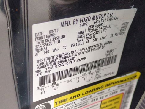 Used 2015 Ford Expedition Limited w/ Equipment Group 301A image 39