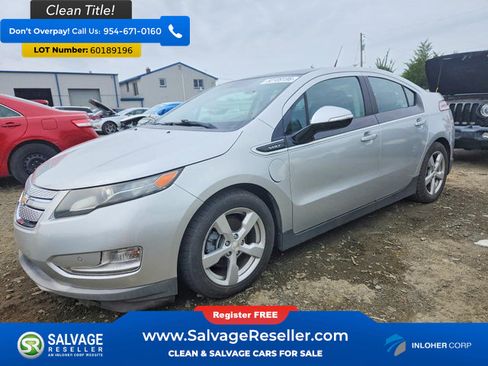 Used 2012 Chevrolet Volt Premium w/ Premium Trim Package FWD image 1