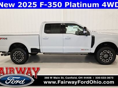 New 2025 Ford F350 Platinum w/ FX4 Off-Road Package