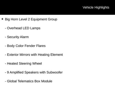 New 2026 RAM 1500 Big Horn AWD/4WD image 32