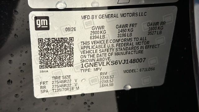 New 2027 Chevrolet Traverse RS w/ LPO, Floor Liner Package AWD/4WD image 27
