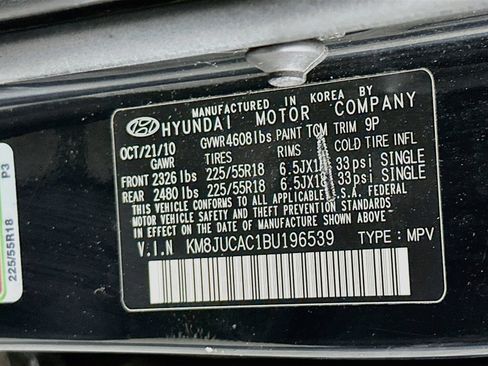 Used 2011 Hyundai Tucson Limited w/ Premium Pkg 3 AWD/4WD image 32