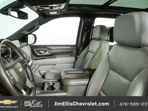 Certified 2021 Chevrolet Tahoe LT w/ Rear Media and Nav Package RWD image 5