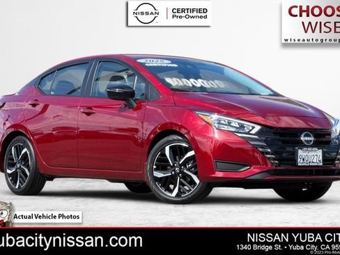 Certified 2025 Nissan Versa SR w/ Trunk Package FWD image 1