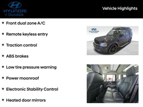 Used 2016 Land Rover LR4 HSE image 24