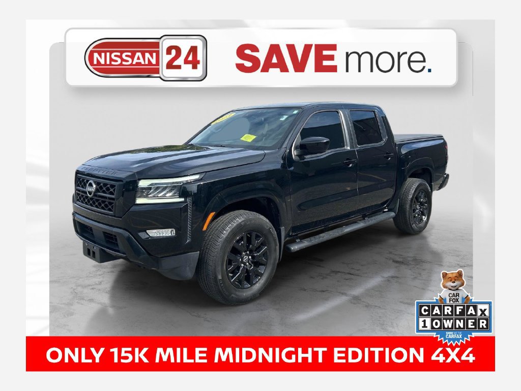 Certified 2023 Nissan Frontier SV w/ Midnight Edition Package AWD/4WD image 1