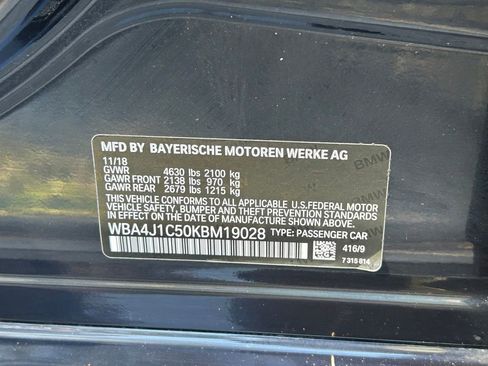 Used 2019 BMW 430i Gran Coupe w/ M Sport Package image 58