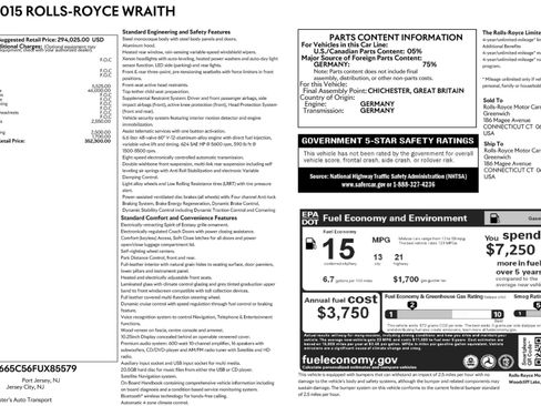 Used 2015 Rolls-Royce Wraith image 23