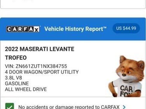 Used 2022 Maserati Levante Trofeo image 4
