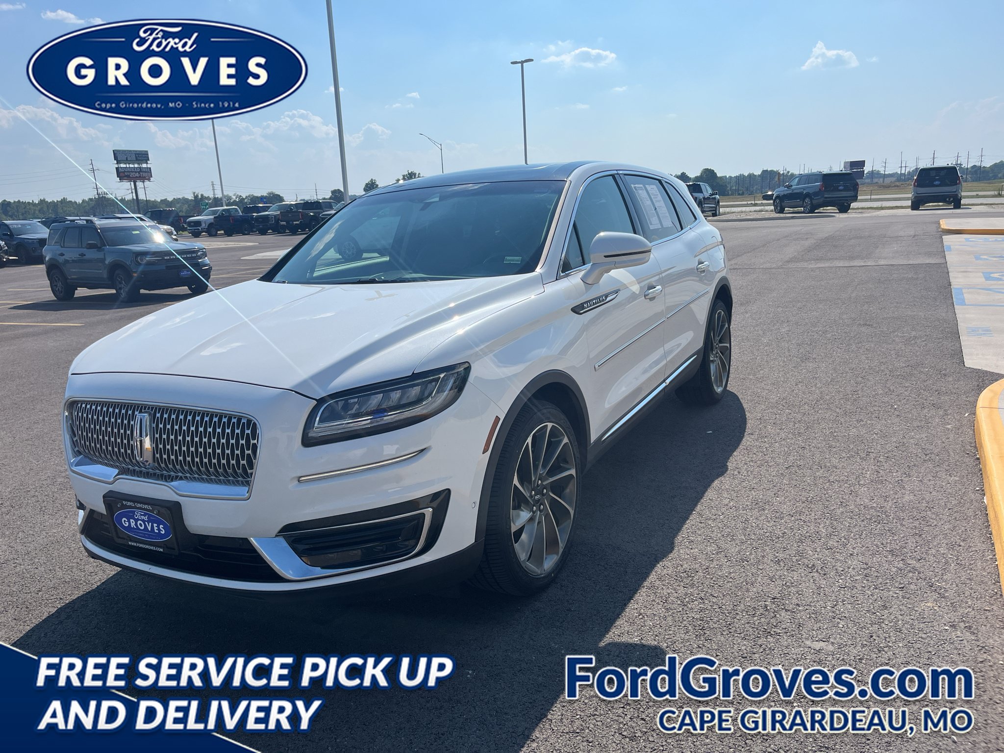 Used 2020 Lincoln Nautilus Reserve w/ Equipment Group 201A AWD/4WD image 1