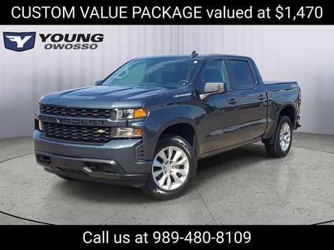 Certified 2020 Chevrolet Silverado 1500 Custom w/ Custom Value Package AWD/4WD image 1