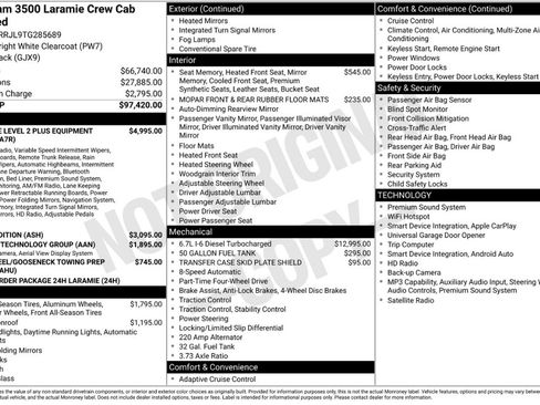 Used 2026 RAM 3500 Laramie AWD/4WD image 2