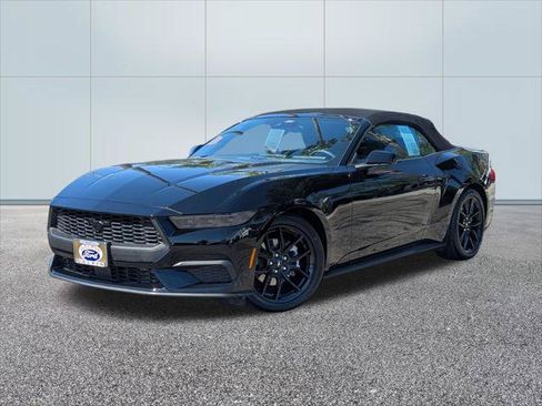 Certified 2025 Ford Mustang Convertible w/ Mustang Nite Pony Package RWD image 1