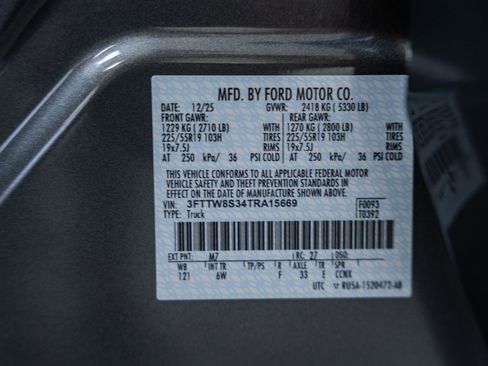 Certified 2026 Ford Maverick Lariat w/ Black Appearance Package image 42