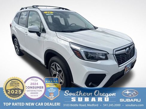 Used 2021 Subaru Forester Premium w/ Popular Package #1 AWD/4WD image 1