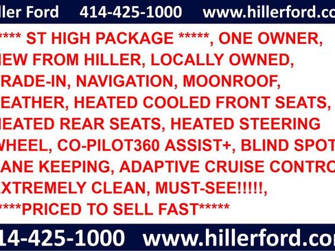 Certified 2022 Ford Explorer ST w/ Equipment Group 401A AWD/4WD image 2