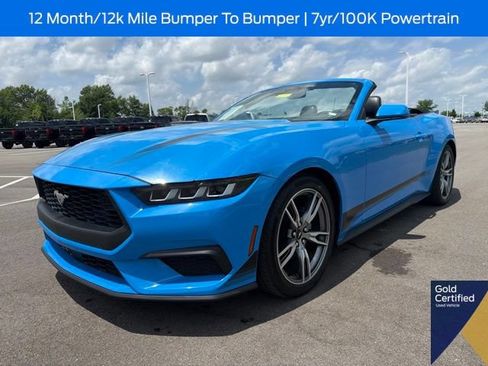 Used 2024 Ford Mustang Premium w/ Wheel & Stripe Package RWD image 6