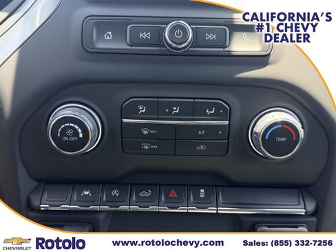 Used 2025 Chevrolet Silverado 1500 Custom w/ Turbomax Blackout Package AWD/4WD image 19