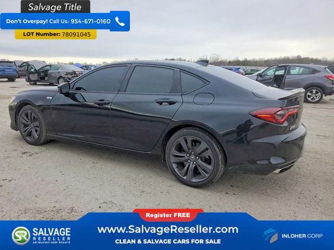 Used 2021 Acura TLX w/ A-SPEC Pkg AWD/4WD image 3