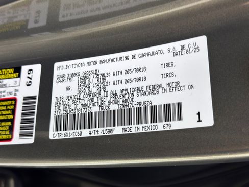 Used 2025 Toyota Tacoma 4x4 Double Cab Hybrid w/ Tow Tech Package image 49