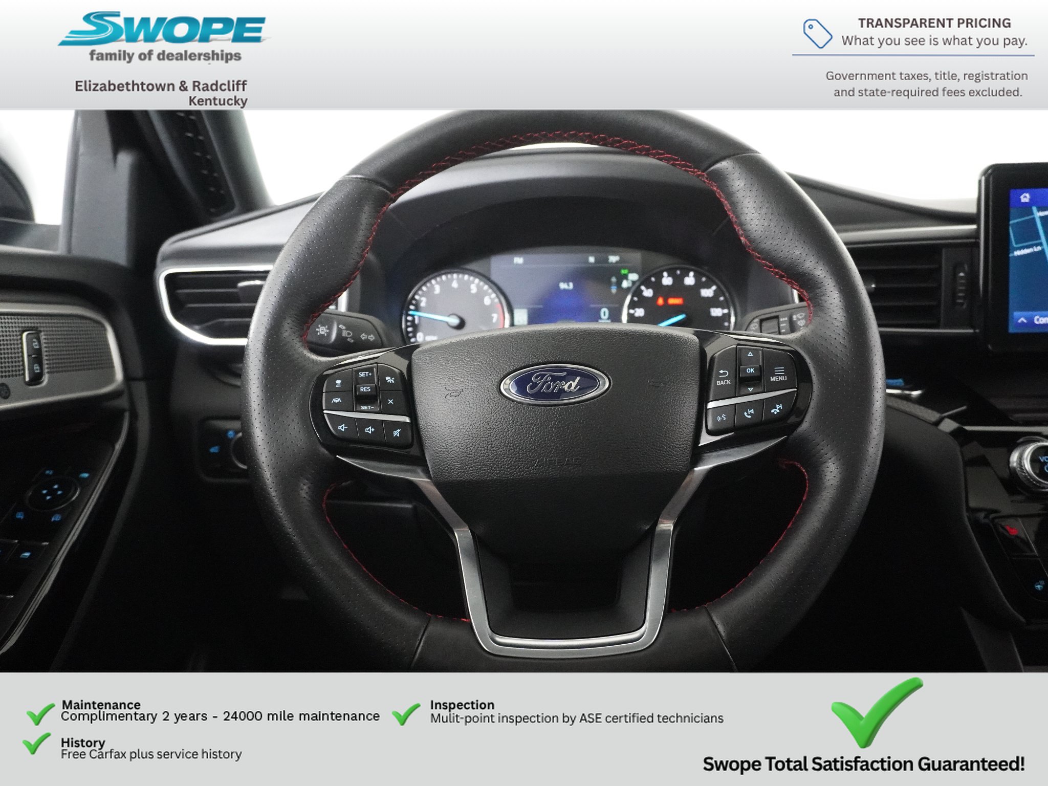 Used 2023 Ford Explorer ST-Line AWD/4WD image 19