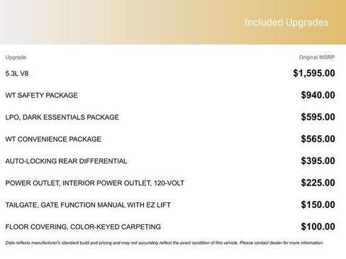 New 2025 Chevrolet Silverado 1500 W/T w/ WT Safety Package image 3