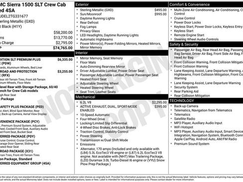 Used 2026 GMC Sierra 1500 SLT AWD/4WD image 21