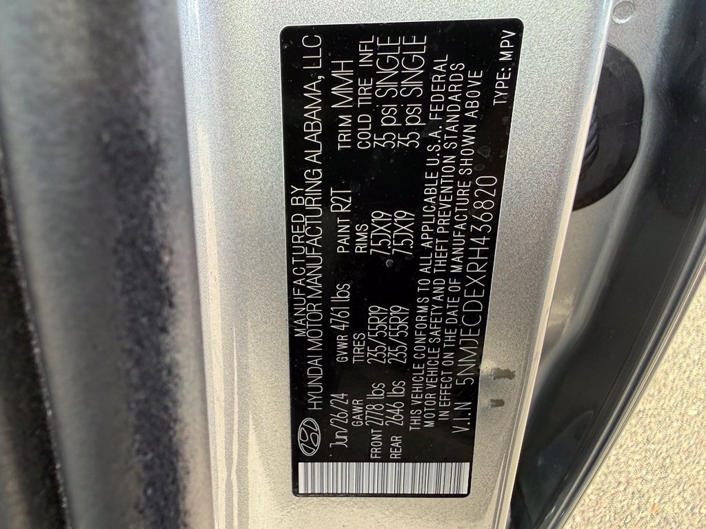 Certified 2024 Hyundai Tucson Limited AWD/4WD image 38