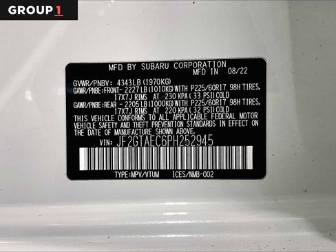 Certified 2023 Subaru Crosstrek 2.0i Premium image 35