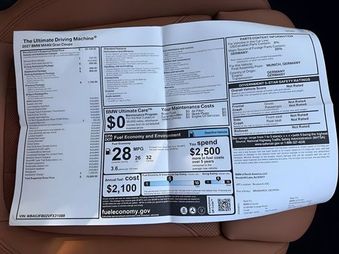 New 2027 BMW M440i w/ Premium Package RWD image 25
