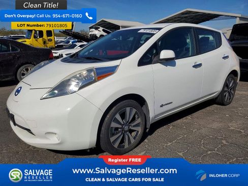 Used 2016 Nissan Leaf SV image 1