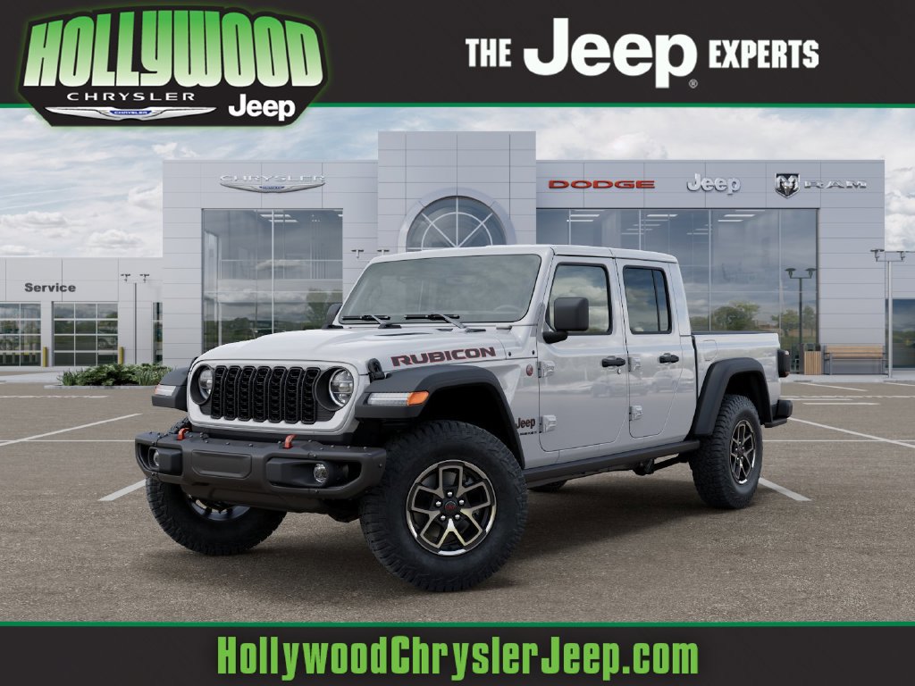 New 2026 Jeep Gladiator Rubicon w/ Steel Bumper Group AWD/4WD 360° Tour