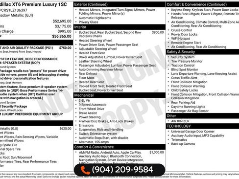 Used 2020 Cadillac XT6 Premium Luxury image 35