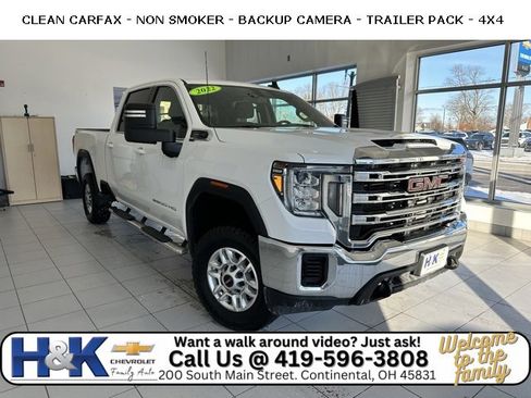 Used 2022 GMC Sierra 2500 SLE w/ Snow Plow Prep/Camper Package image 1