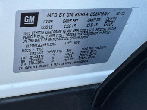 Used 2022 Chevrolet TrailBlazer RS w/ Sun and Liftgate Package image 27