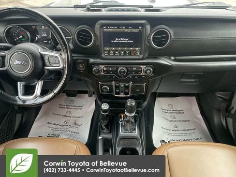 Used 2022 Jeep Wrangler Unlimited Sahara 4xe w/ Cold Weather Group image 13