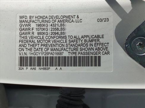 Used 2023 Honda Accord LX image 23