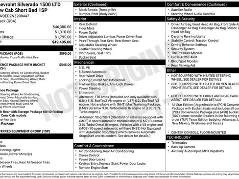 Used 2022 Chevrolet Silverado 1500 RST w/ Safety Package RWD image 10