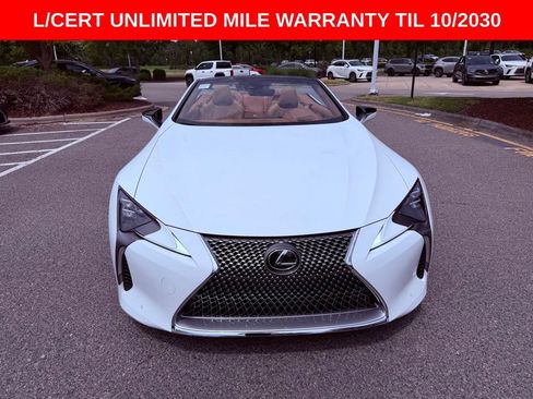 Used 2024 Lexus LC 500 Convertible w/ Touring Package RWD image 2