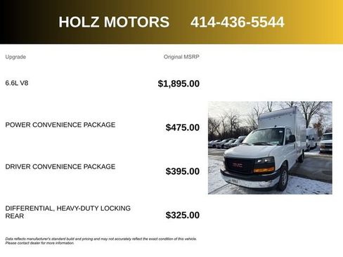 Used 2025 GMC Savana 3500 w/ Power Convenience Package image 5