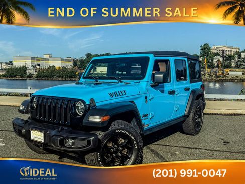 Used 2021 Jeep Wrangler Unlimited Sport AWD/4WD image 2