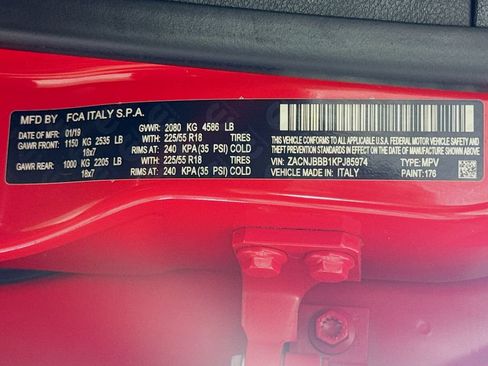 Used 2019 Jeep Renegade Altitude w/ Quick Order Package 2XM AWD/4WD image 28