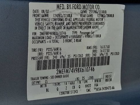 Used 2008 Mercury Grand Marquis GS RWD image 27