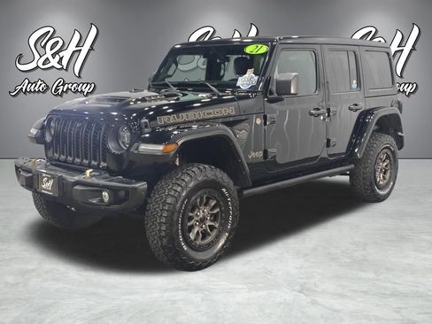Used 2021 Jeep Wrangler Unlimited Rubicon w/ Trailer Tow Package AWD/4WD image 12