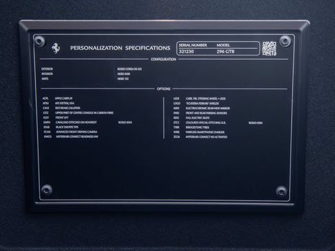 Used 2025 Ferrari 296 GTB RWD image 44