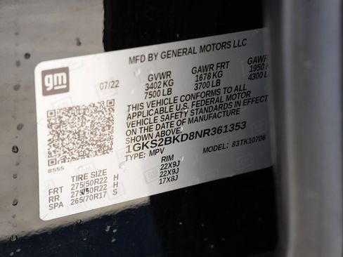 Used 2022 GMC Yukon SLT w/ SLT Luxury Package image 31