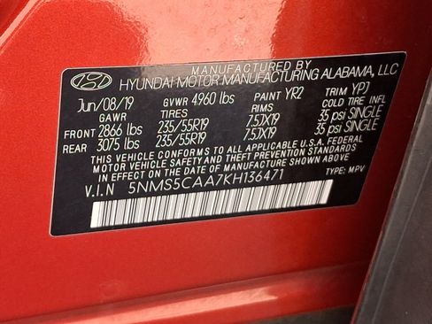 Used 2019 Hyundai Santa Fe AWD image 28