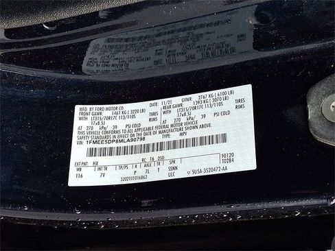 Used 2021 Ford Bronco Outer Banks w/ Sasquatch Package image 28